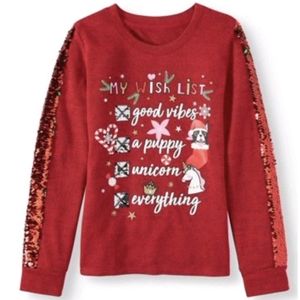 Flip Christmas girls sequins